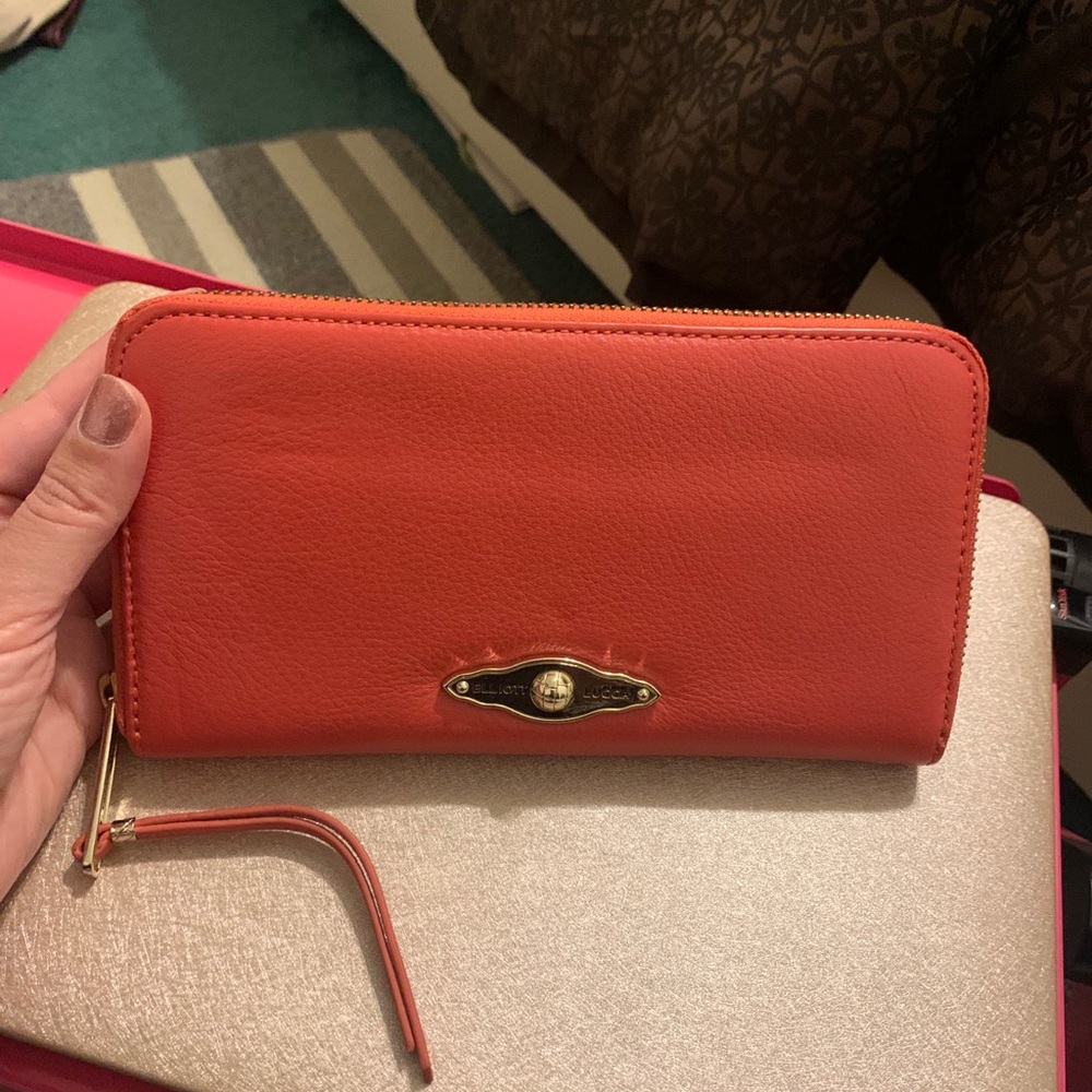 Authentic Elliot Luca Leather Wallet - Picture 3 of 3